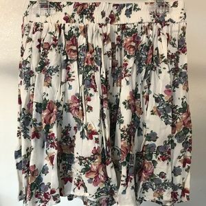 Brandy Melville floral skirt